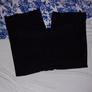 size medium womens work out pants leggings athletic black capris